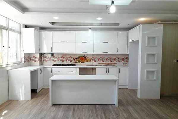 اجرا کابینت ام دی اف سفید